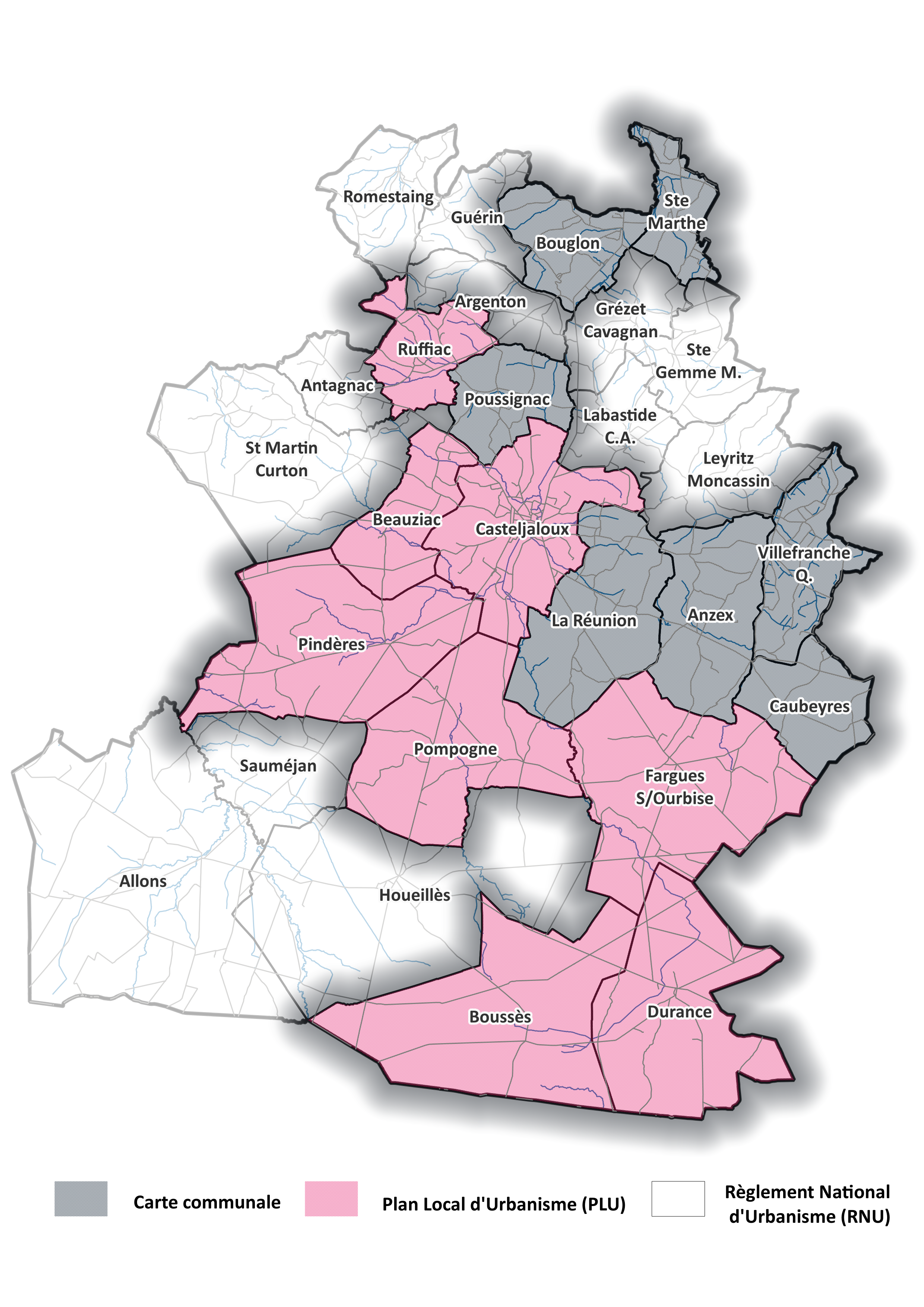 Carte droit des sols