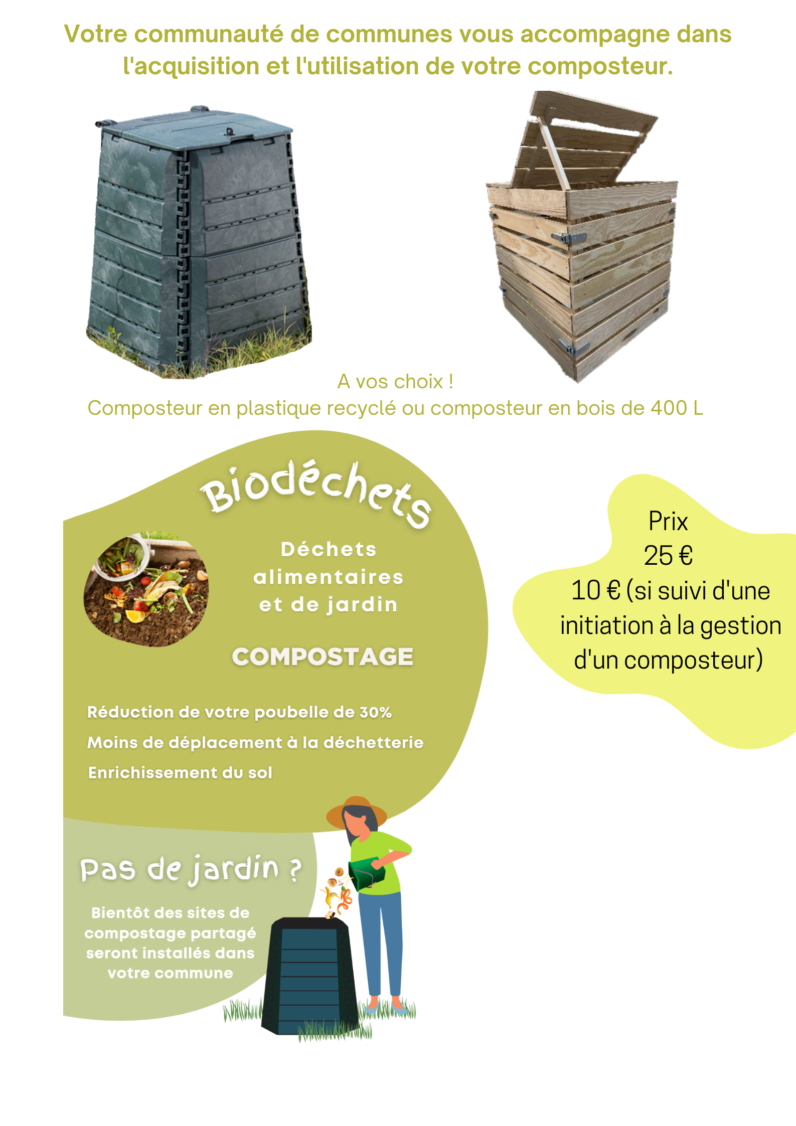 Page internet biodéchets